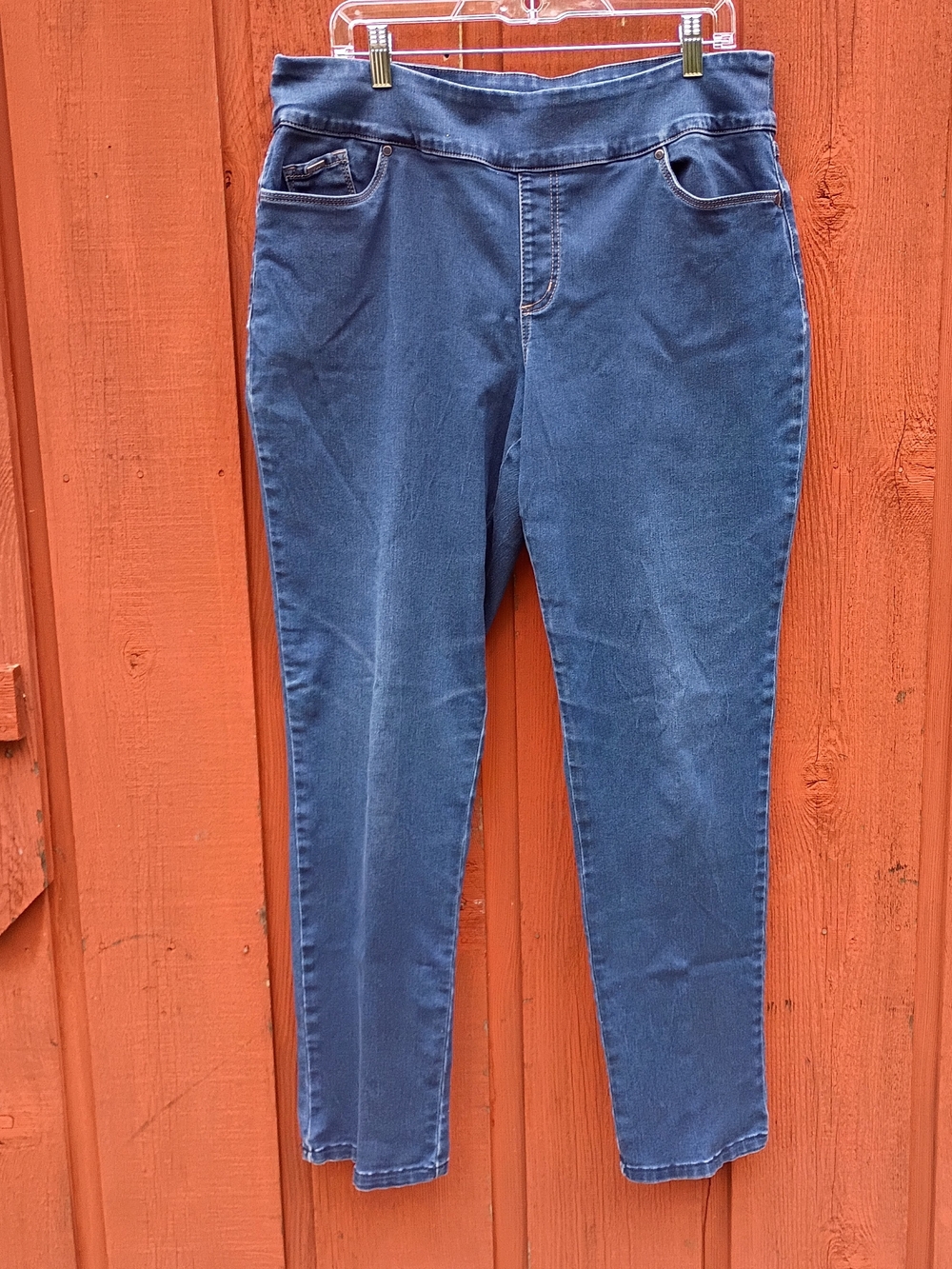 Women's FDJ French Dressing Jean Stretch Pull-On Sz 16